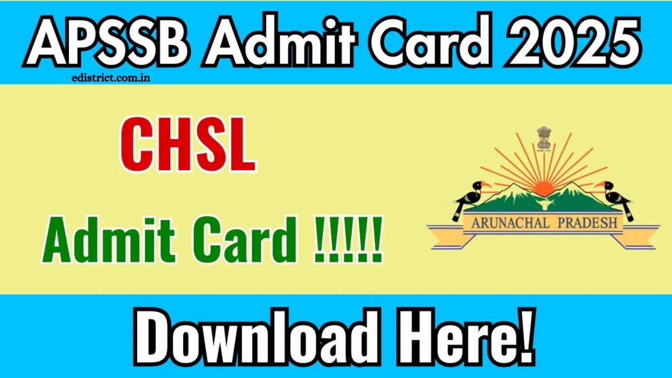 APSSB CHSL Admit Card