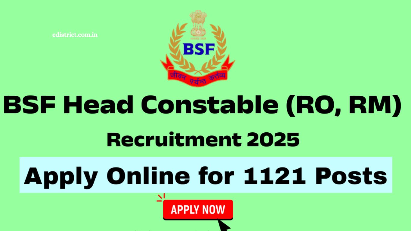 BSF Head Constable Recruitment